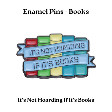 Enamel Pins - Books