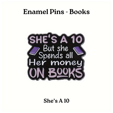 Enamel Pins - Books