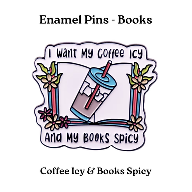 Enamel Pins - Books