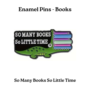 Enamel Pins - Books