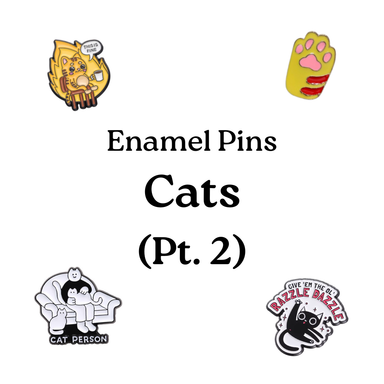 Enamel Pins - Cats (pt 2)