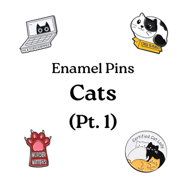 Enamel Pins - Cats (pt 1)