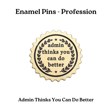 Enamel Pins - Profession