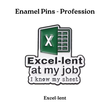 Enamel Pins - Profession