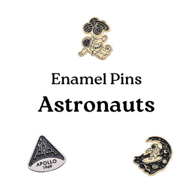 Enamel Pins - Astronauts