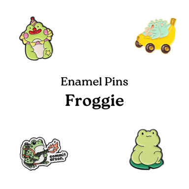 Enamel Pins - Frog