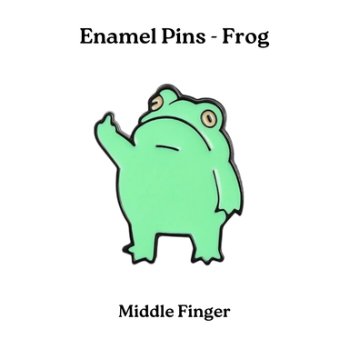 Enamel Pins - Frog