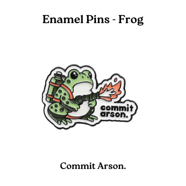 Enamel Pins - Frog