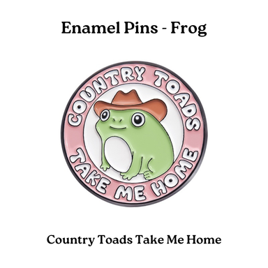 Enamel Pins - Frog