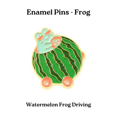 Enamel Pins - Frog