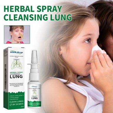 South Moon Herbal Spray for Lung Cleansing – Natural Detox & Respiratory Support