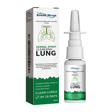 South Moon Herbal Spray for Lung Cleansing – Natural Detox & Respiratory Support