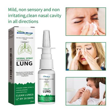 South Moon Herbal Spray for Lung Cleansing – Natural Detox & Respiratory Support