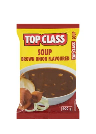 400g Top Class Brown Onion Flavoured Soup 