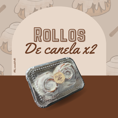 Rollo de Canela Clásico Pack X2