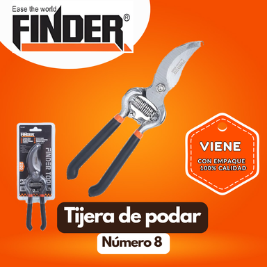 Tijera número 8 finder