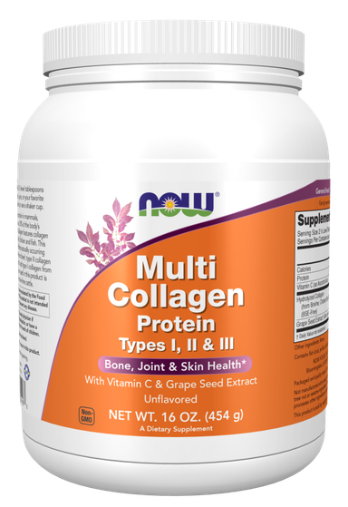 Multi Collagen Protein, Types I, II, III Powder (unflavoured)