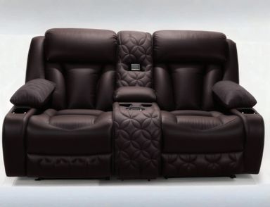 Dandle RelaxMax Manual 2 seats couch with middle compartment 