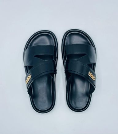 Men's Leather Slides