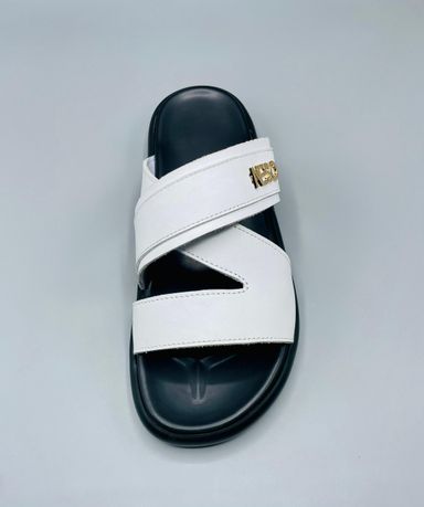 Men's Leather Slides