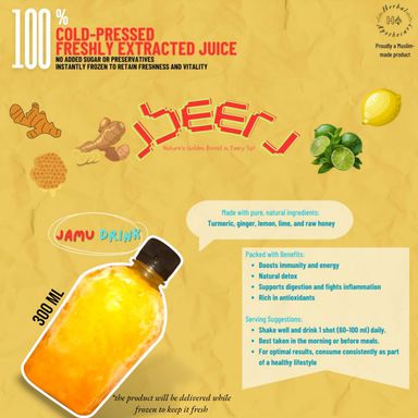 PROMO PRICE* Jamu Drink 300 ML