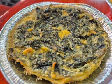 Spinach and Feta Quiche 