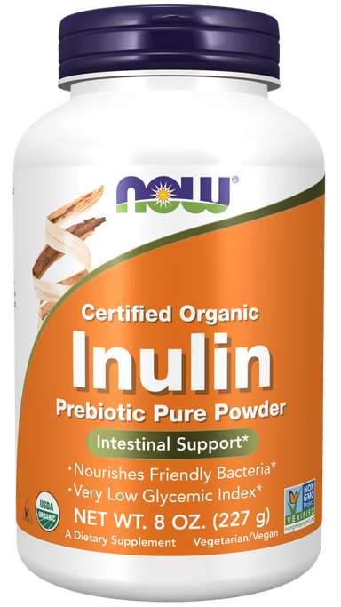 Inulin Prebiotic Pure Powder, Organic