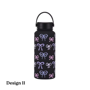 1L Printed Stainless Steel Bottle