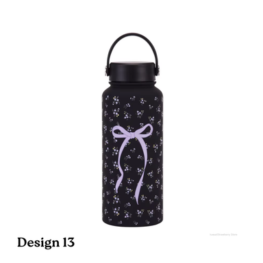 1L Printed Stainless Steel Bottle