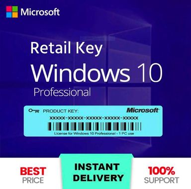 Windows 10 Pro Retail License Product Key