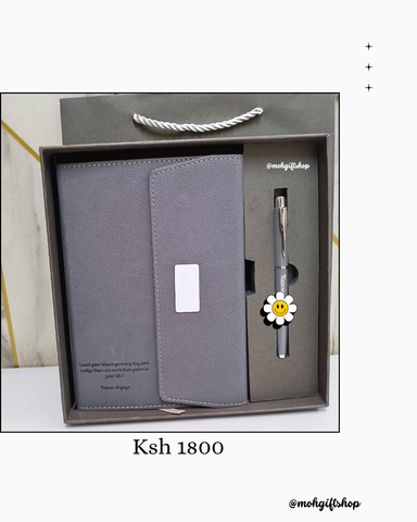 Customized Notebook and Pen Set