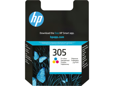 HP 305 Tri-color Original Ink Cartridge