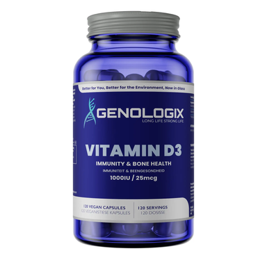 Genologix - Vitamin D3 1000 IU 25mcg