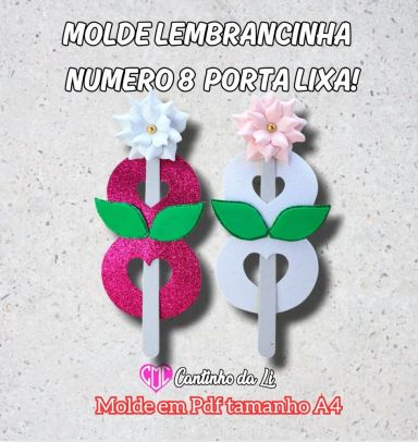 MOLDE LEMBRANCINHA DIA DAS MULHERES