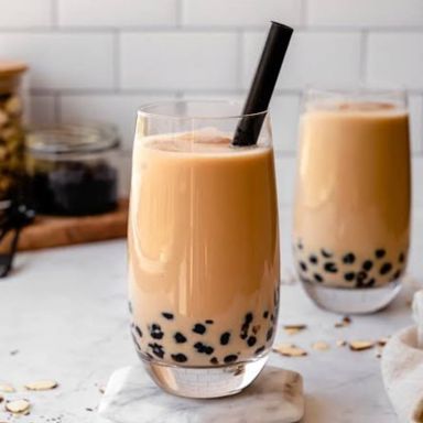 MILK TEA CON JELLIES DE CAFÉ