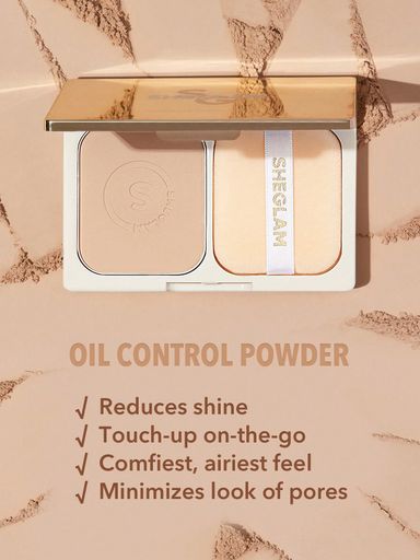 SHEGLAM Light Through Oil Control Powder - Warm Sand