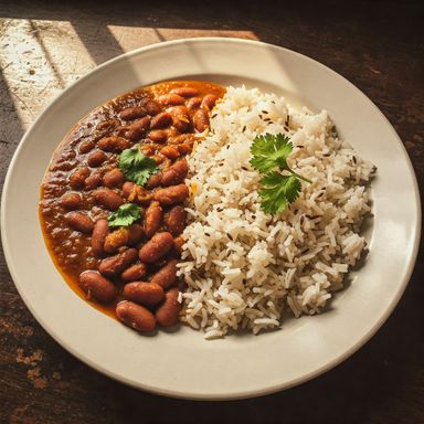 Rajma with Jeera Rice