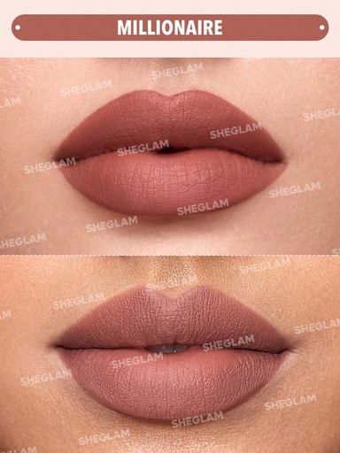 SHEGLAM Matte Allure Liquid Lipstick - Millionaire