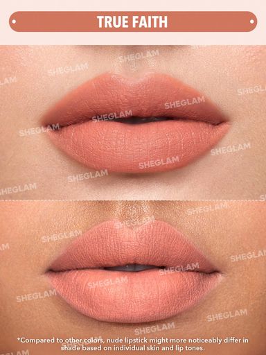 SHEGLAM Matte Allure Liquid Lipstick - True Faith