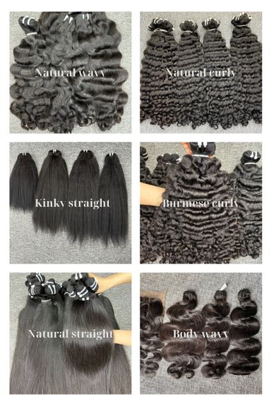 Wavy Weft bundles 