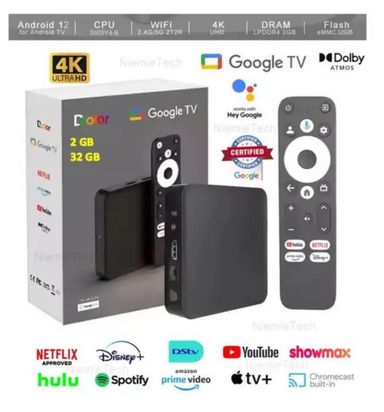 DCOLOR 4K Google TV Box