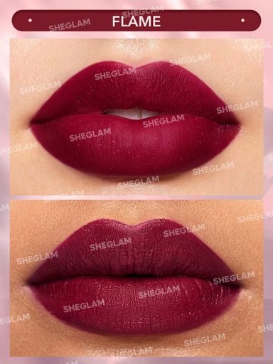 SHEGLAM Starlight Velvet Lipstick - Flame