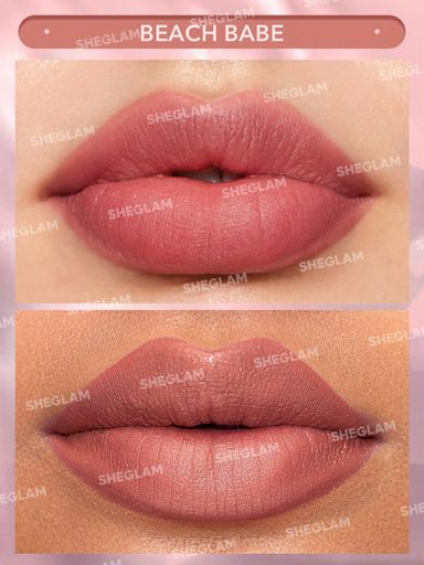 SHEGLAM Starlight Velvet Lipstick - Beach Babe