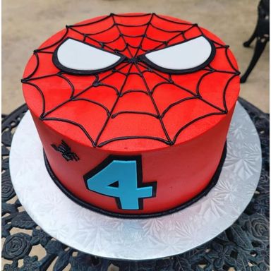 Spiderman cake