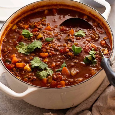 Beef and Lentil Soup