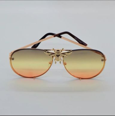 Luxury Bee Aviator Sunglasses 