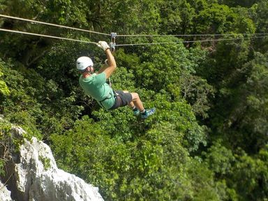 Largest Zipline in South Pacific & Cave Exploration in Nadi