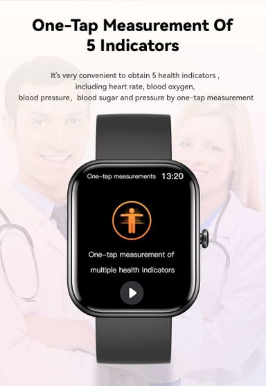 GTS5 Smartwatch - Health Manager & Personal Assistant