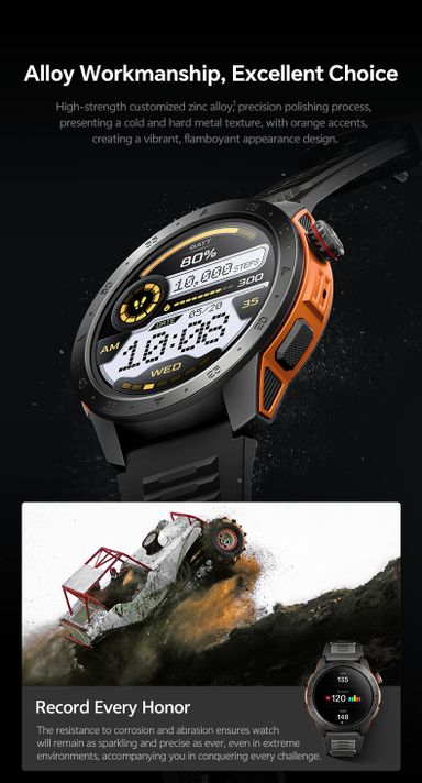 GTX2  -  Tough GPS Smartwatch - All-in-One Outdoor Adventure Companion