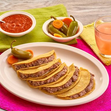 TACO DE FRIJOLES (INDIVIDUAL)